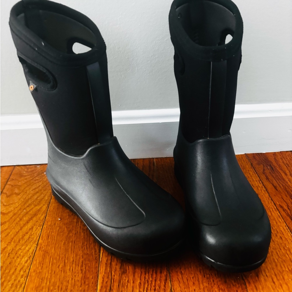 Bogs Kids Black Rain Boots
